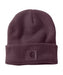Carhartt Tonal Patch Beanie - Deep Cherrywood at Dave's New York