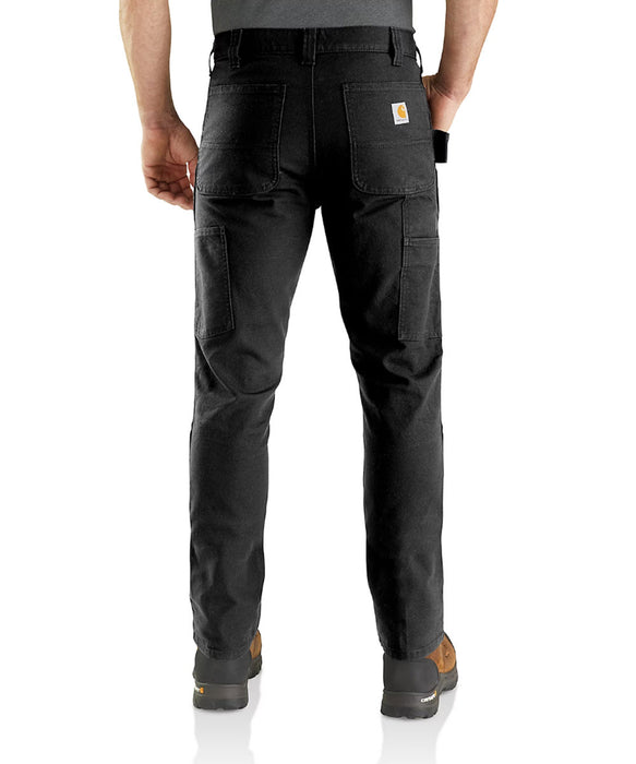 Carhartt Men's Rugged Flex Slim Fit Double Front Pants - Black at Dave's New York