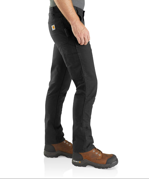 Carhartt Men's Rugged Flex Slim Fit Double Front Pants - Black at Dave's New York