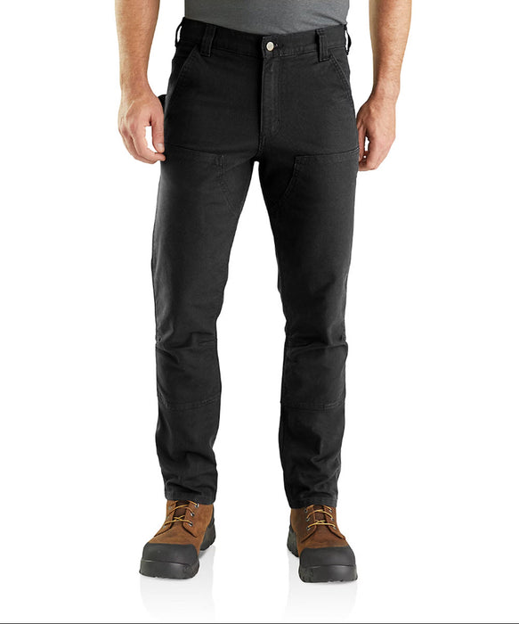 Carhartt Men's Rugged Flex Slim Fit Double Front Pants - Black at Dave's New York