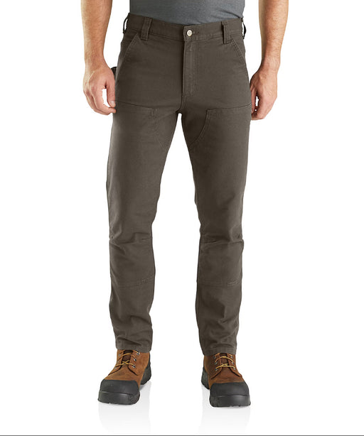 Carhartt Men's Rugged Flex Slim Fit Double Front Pants - Tarmac