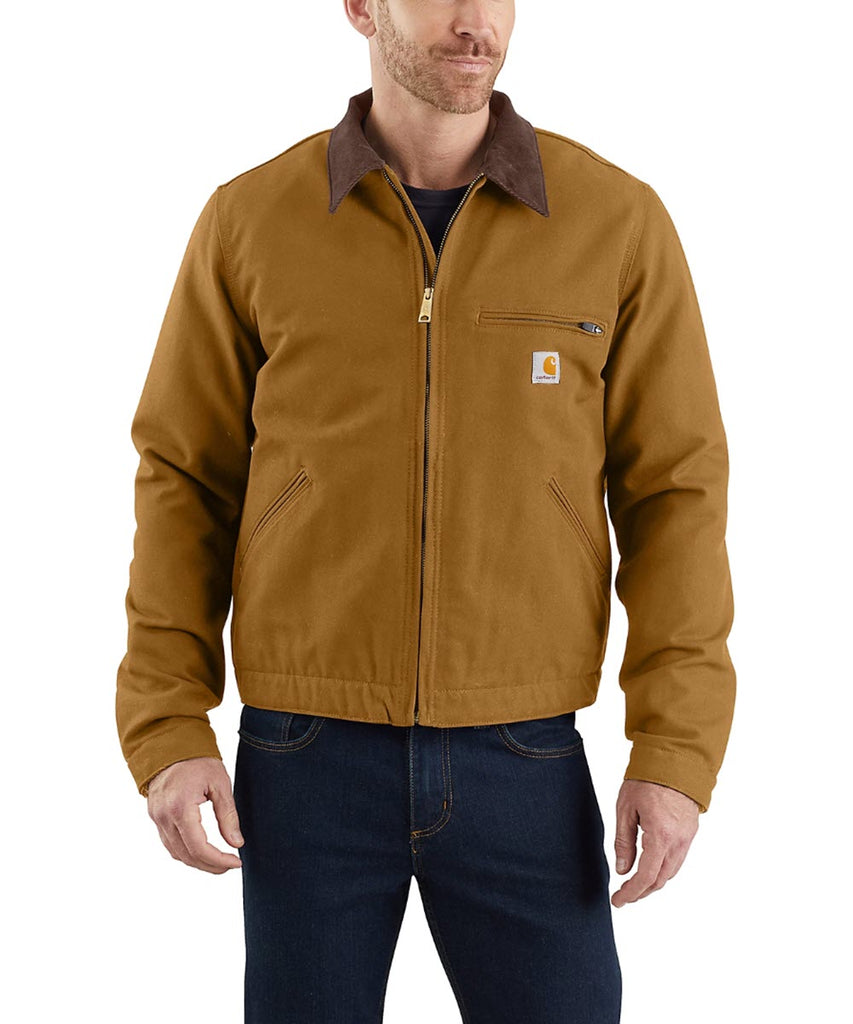 Carhartt Duck Detroit Jacket - Carhartt Brown — Dave's New York