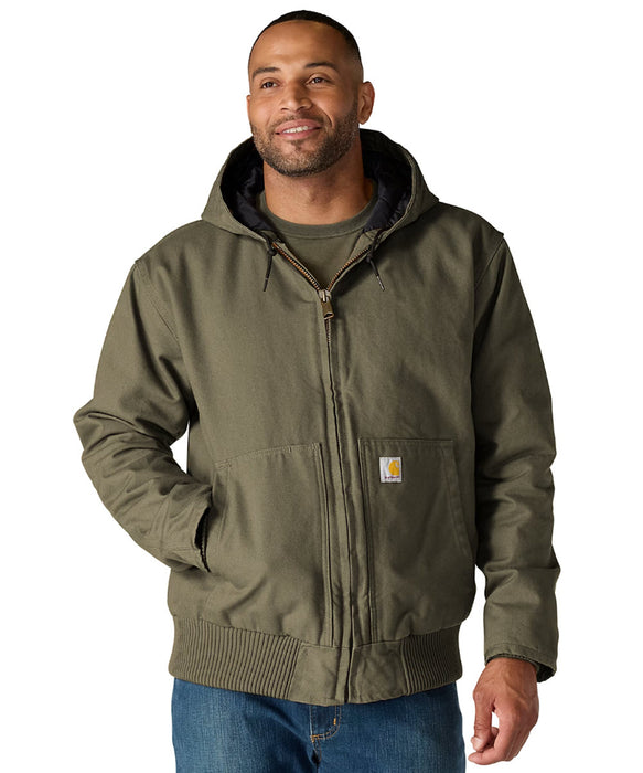 Carhartt Men's Washed Duck Active Jacket - Moss at Dave's New York