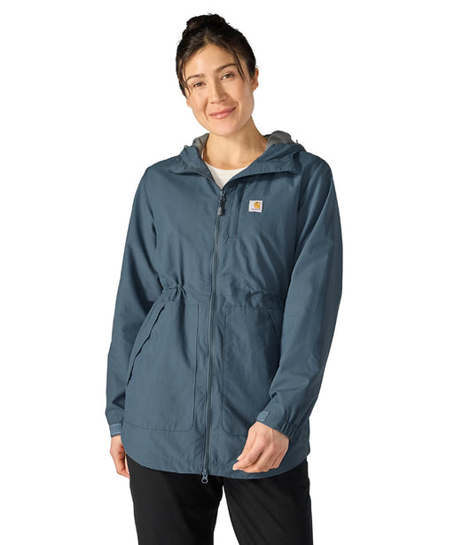 Carhartt Women's Rockford Rain Jacket - Iron Blue at Dave's New York