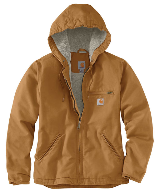 Carhartt Women's Sherpa Lined Sierra Jacket - Carhartt Brown at Dave's New York