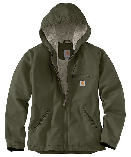 Carhartt Women's Sherpa Lined Sierra Jacket - Basil at Dave's New York