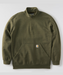 Carhartt Men's Midweight Quarter-Zip Sweatshirt - Burnished Logs Heather at Dave's New York