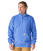 Carhartt Men's Midweight Quarter-Zip Sweatshirt - Deep Workwear Blue at Dave's New York