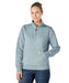 Carhartt Women's Clarksburg Quarter-Zip Sweatshirt - Blue Cove Heather at Dave's New York