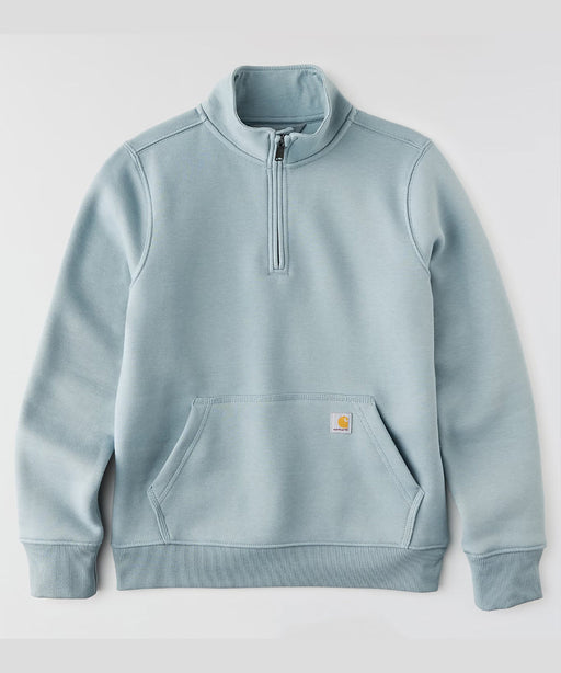 Carhartt Women's Clarksburg Quarter-Zip Sweatshirt - Blue Cove Heather at Dave's New York