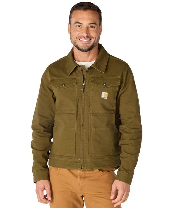 Carhartt Men's Relaxed Fit Duck Jacket - Burnished Logs at Dave's New York