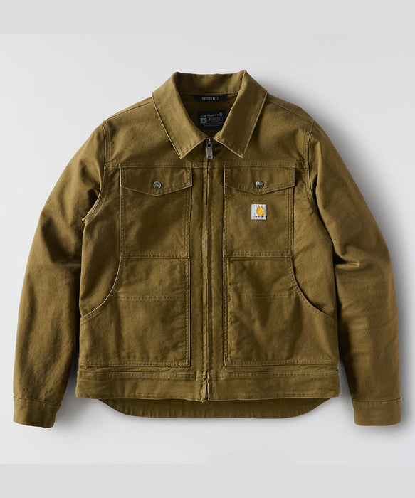 Carhartt Men's Relaxed Fit Duck Jacket - Burnished Logs at Dave's New York
