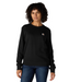 Carhartt Women's Midweight Tencel Crew Neck Sweatshirt - Black at Dave's New York