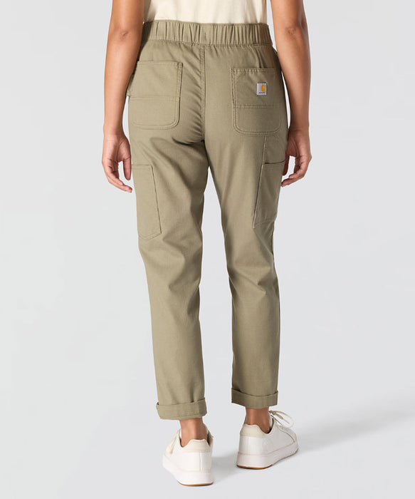 Carhartt Women's Force Ripstop Pants - Dusty Olive at Dave's New York