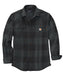 Carhartt Men's Loose Fit Heavyweight Flannel Shirt - Black at Dave's New York