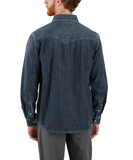 Carhartt Men's Montana Denim Shirt - Wyatt Washed Blue at Dave's New York