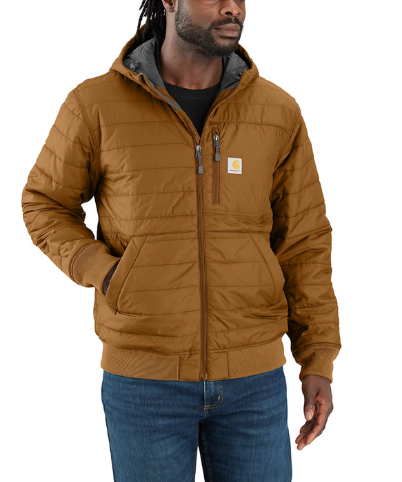 Carhartt Men's Insulated Hooded Jacket - Carhartt Brown at Dave's New York