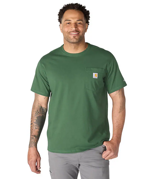 Carhartt Men's Force Short-Sleeve Pocket T-Shirt - Douglas Fir at Dave's New York