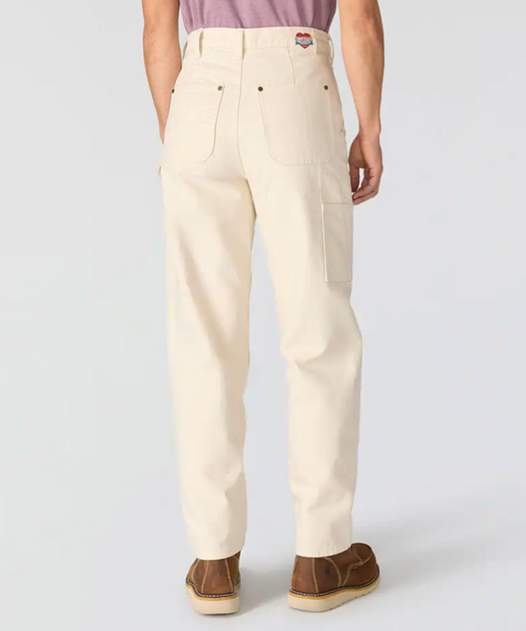 Carhartt Women's Vintage Double Front Canvas Pants - Undyed Ecru at Dave's New York