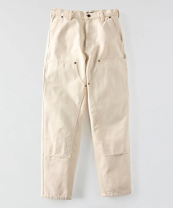 Carhartt Women's Vintage Double Front Canvas Pants - Undyed Ecru at Dave's New York