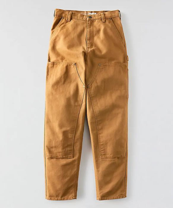 Carhartt Women's Vintage Double Front Canvas Pants - Carhartt Brown at Dave's New York
