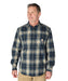 Carhartt Men's Hubbard Loose Fit Plaid Shirt - Navy at Dave's New York