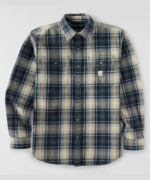 Carhartt Men's Hubbard Loose Fit Plaid Shirt - Navy at Dave's New York