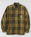 Carhartt Men's Hubbard Sherpa Lined Flannel Shirt Jac - Night Fatigue at Dave's New York