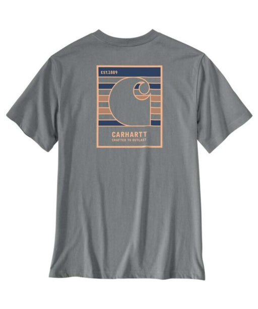Carhartt Men's Irvine Relaxed Outlast T-Shirt - Weathered Ash at Dave's New York