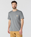 Carhartt Men's Irvine 3D Logo T-shirt - Weathered Ash Heather at Dave's New York