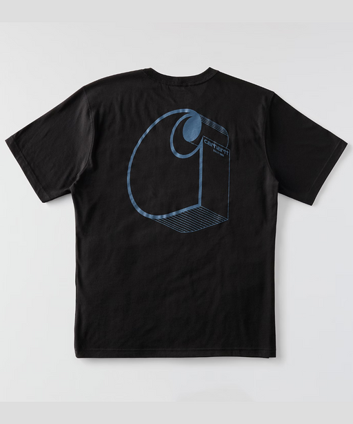 Carhartt Men's Irvine 3D Logo T-shirt - Black at Dave's New York