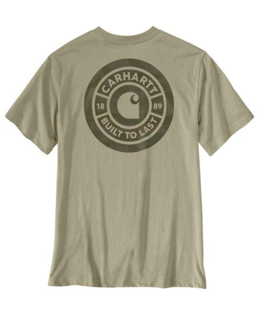 Carhartt Irvine Relaxed Camo Rivet T-Shirt - Faded Fatigue at Dave's New York