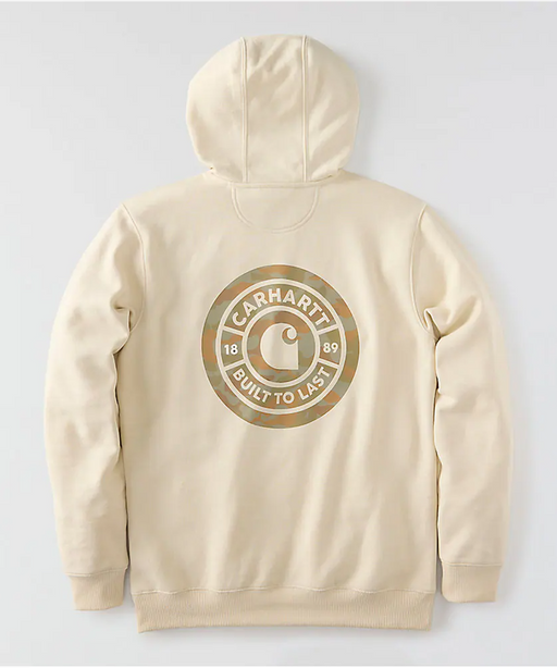 Carhartt Sawyer Camo Sweatshirt - Oat Milk at Dave's New York