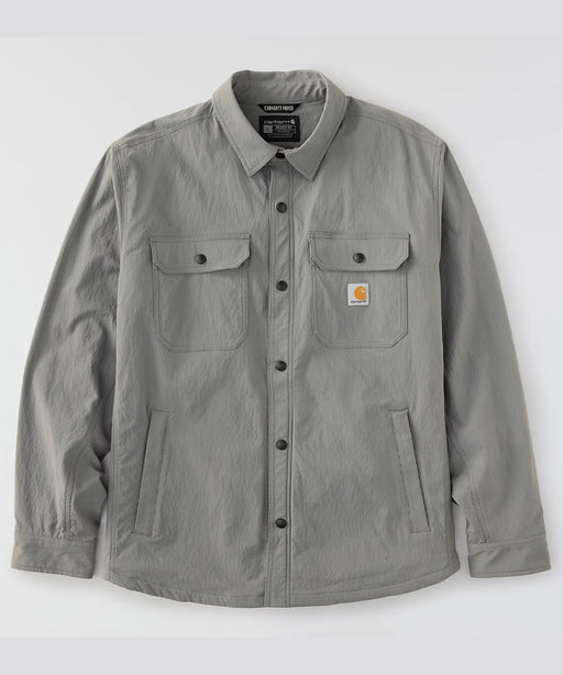 Carhartt Men's Force Lined Shirt Jac - Steel at Dave's New York