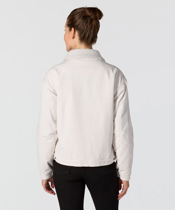 Carhartt Women's Crawford Sherpa Detroit Jacket - Natural at Dave's New York