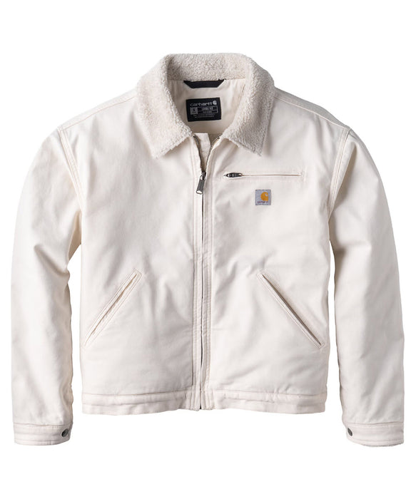 Carhartt Women's Crawford Sherpa Detroit Jacket - Natural at Dave's New York