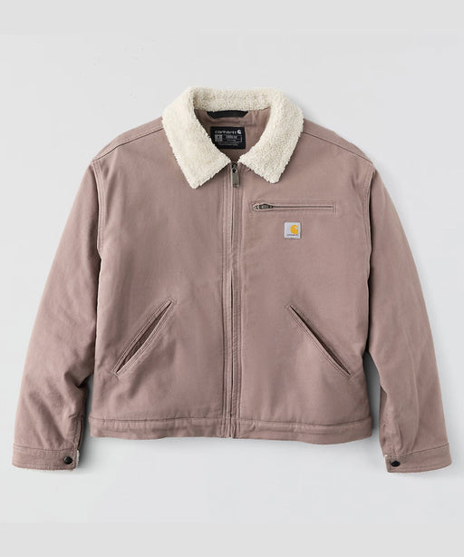 Carhartt Women's Crawford Sherpa Detroit Jacket - Stone Brown at Dave's New York