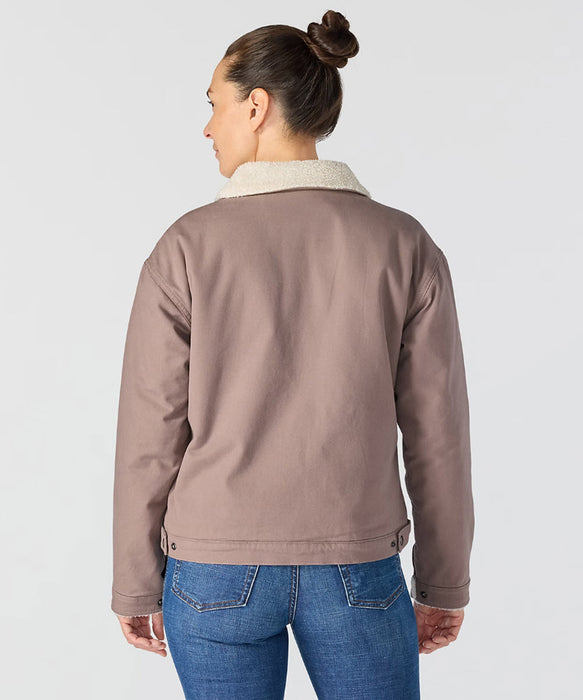 Carhartt Women's Crawford Sherpa Detroit Jacket - Stone Brown at Dave's New York