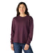 Carhartt Women's Irvine Long Sleeve Logo T-shirt - Deep Cherrywood at Dave's New York