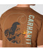 Carhartt Men's Irvine Welded "C" T-shirt - Red Duck Heather at Dave's New York