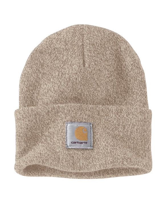 Carhartt A18 Watch Hat (Beanie) - Flaxseed/Oat Milk Marl at Dave's New York