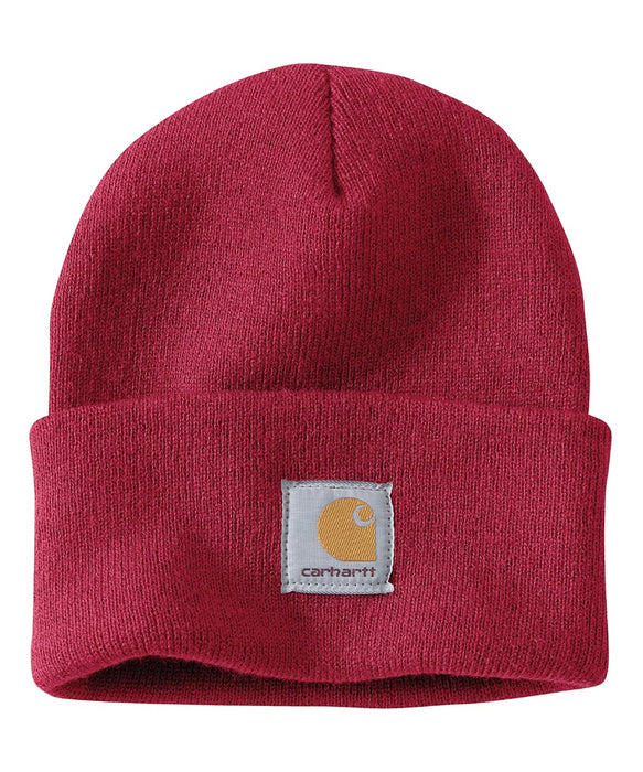 Carhartt A18 Watch Hat (Beanie) - Industry Red at Dave's New York