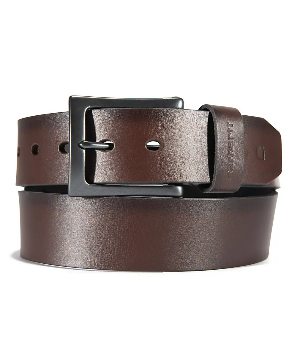 Carhartt Anvil Leather Belt - Brown — Dave's New York