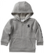 Carhartt Toddler Half-Zip Hoodie - Heather Grey at Dave's New York