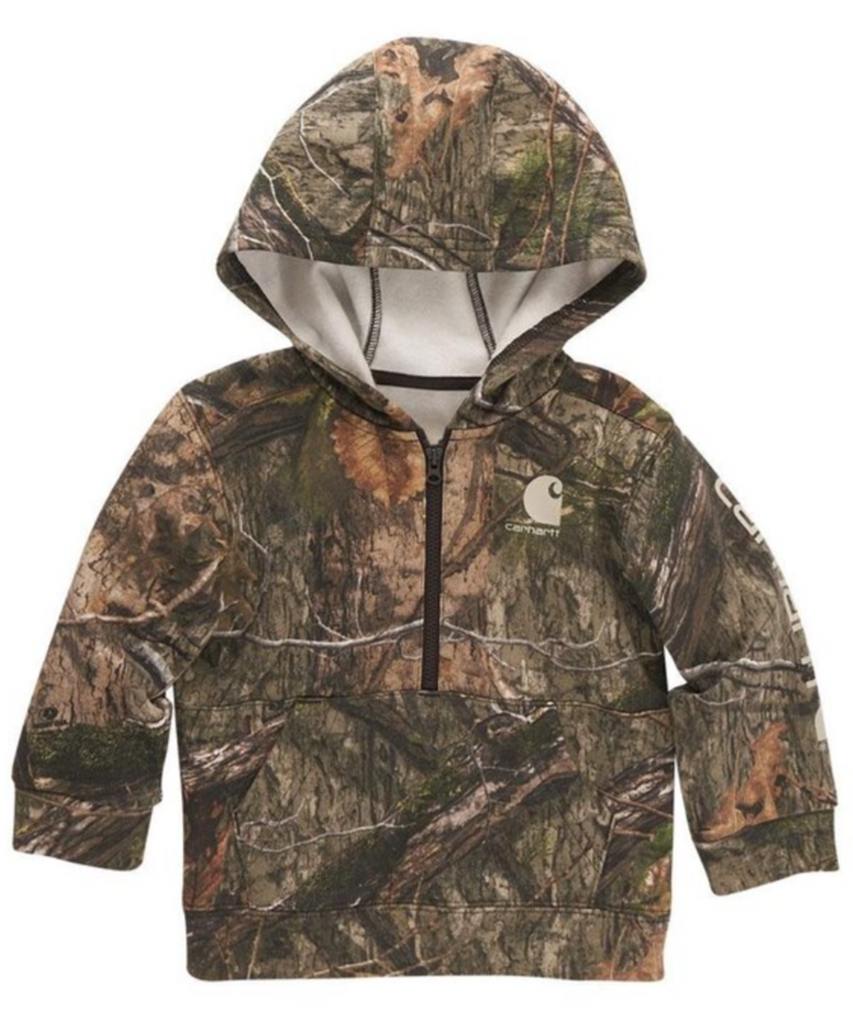 Carhartt Toddler Half-Zip Hoodie - Mossy Oak — Dave's New York