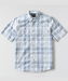 Carhartt Men's Fort Chambray Plaid Shirt - Blue Aura at Dave's New York