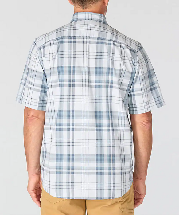 Carhartt Men's Fort Chambray Plaid Shirt - Blue Aura at Dave's New York