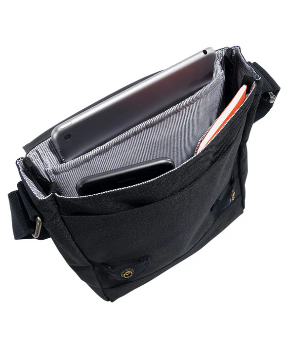 Carhartt Crossbody Snap Bag - Black at Dave's New York