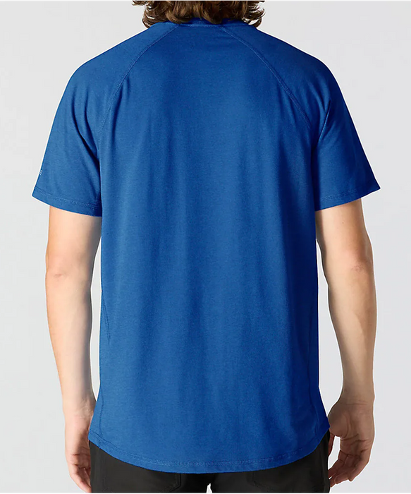 Carhartt Men's Force Short-Sleeve Pocket T-Shirt - Electric Indigo Heather at Dave's New York