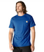 Carhartt Men's Force Short-Sleeve Pocket T-Shirt - Electric Indigo Heather at Dave's New York